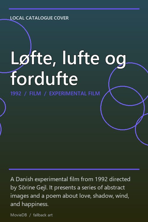 Løfte, lufte og fordufte poster