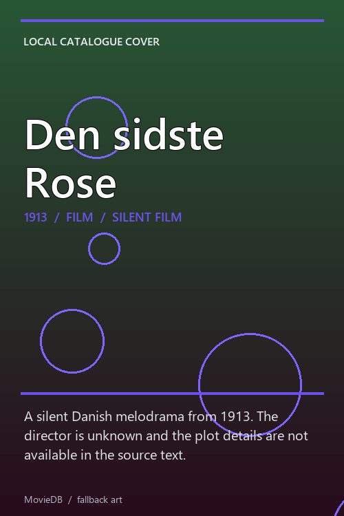 Den sidste Rose poster