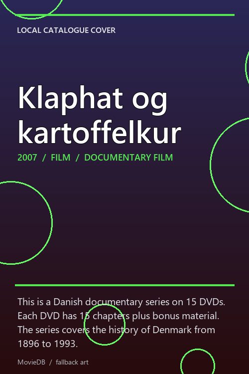 Klaphat og kartoffelkur poster