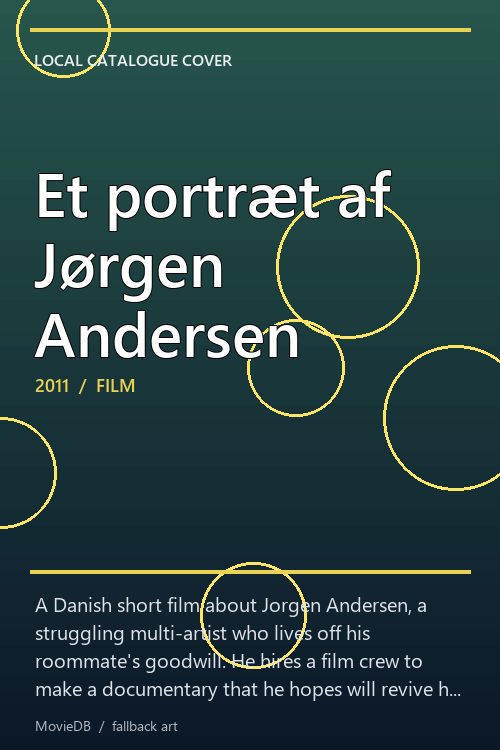 Et portræt af Jørgen Andersen poster