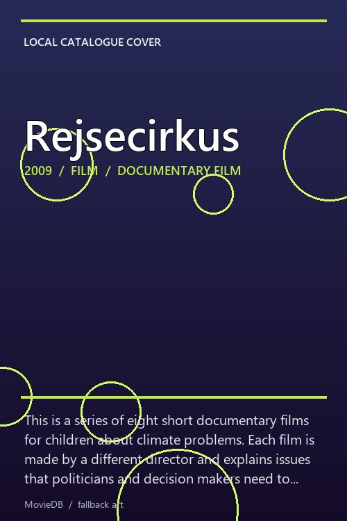 Rejsecirkus poster