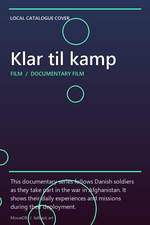 Klar til kamp poster