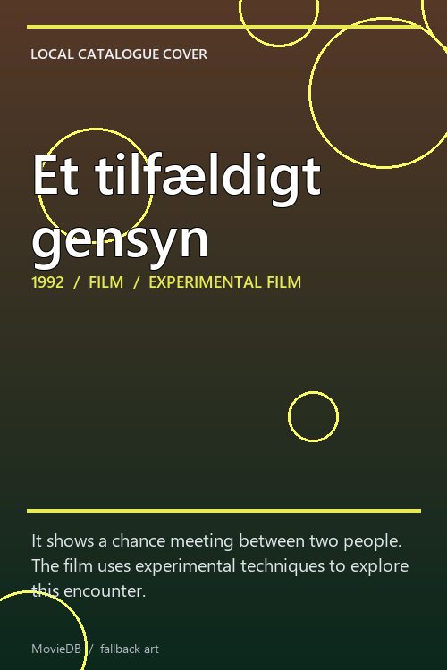 Et tilfældigt gensyn poster