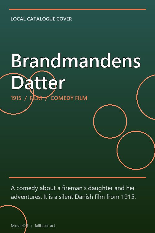 Brandmandens Datter poster