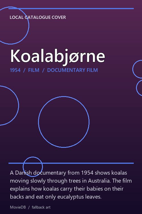 Koalabjørne poster