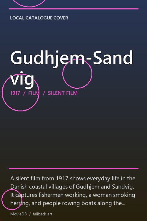 Gudhjem-Sandvig poster