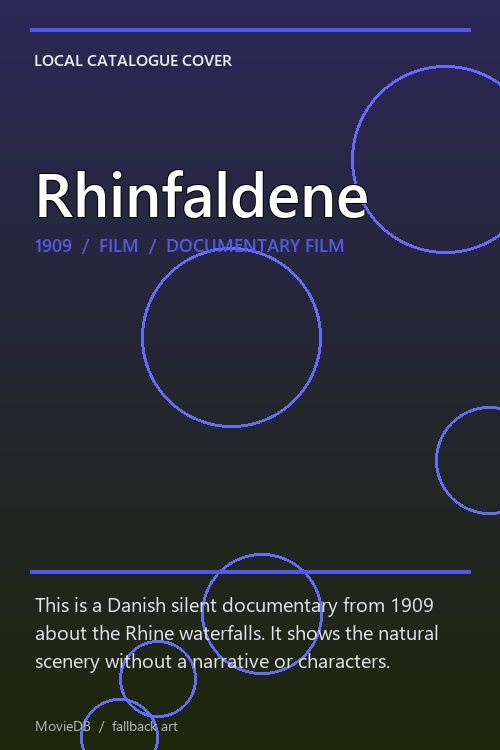Rhinfaldene poster