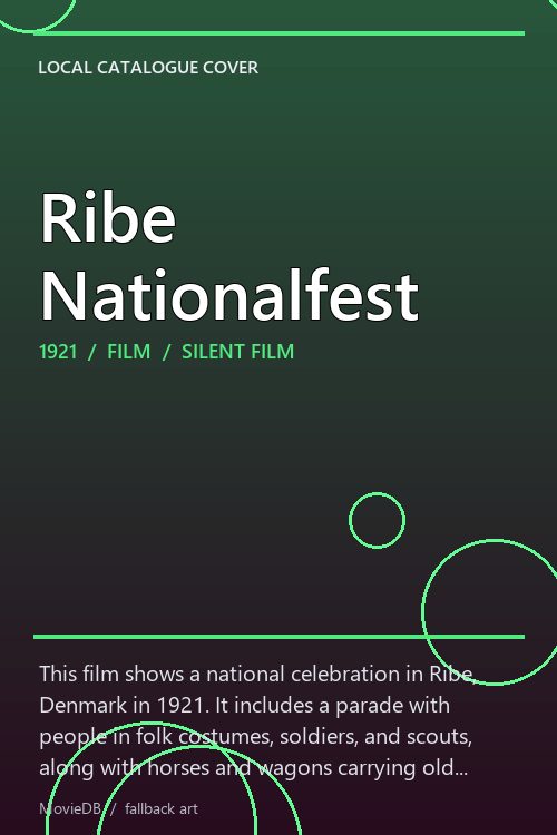 Ribe Nationalfest poster