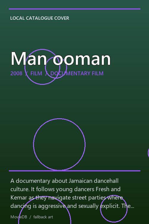 Man ooman poster