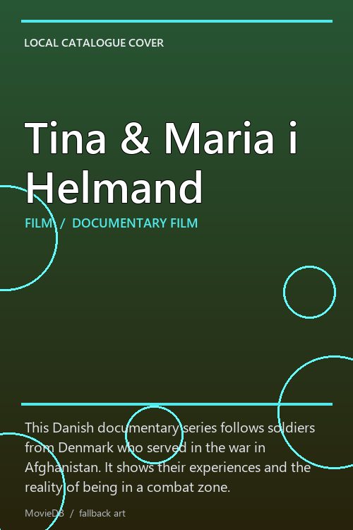 Tina & Maria i Helmand poster