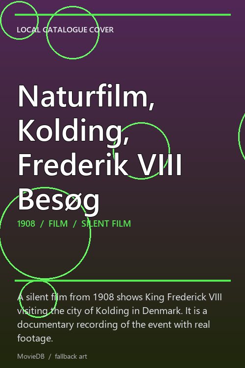 Naturfilm, Kolding, Frederik VIII Besøg poster