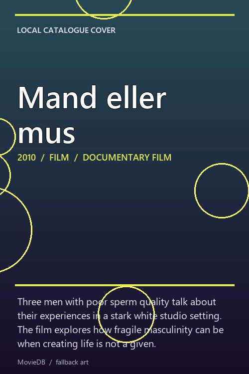 Mand eller mus poster
