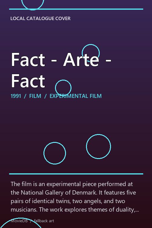Fact - Arte - Fact poster