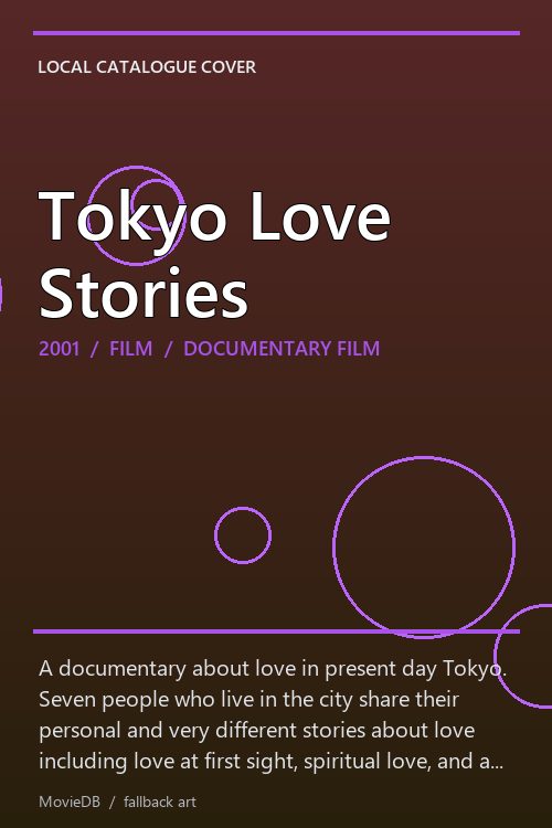 Tokyo Love Stories poster
