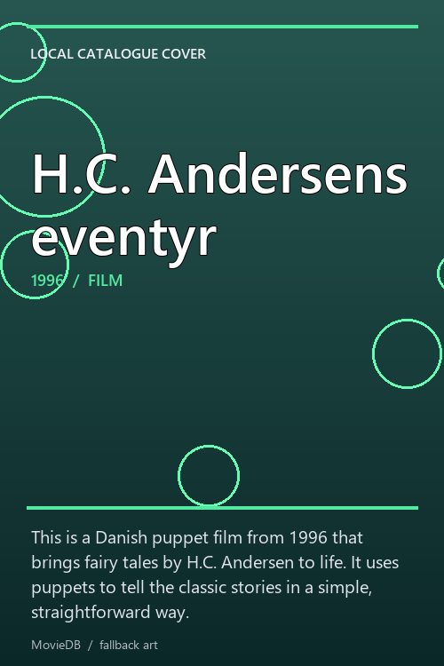 H.C. Andersens eventyr poster