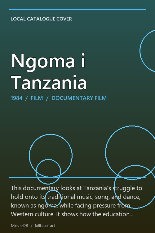 Ngoma i Tanzania poster