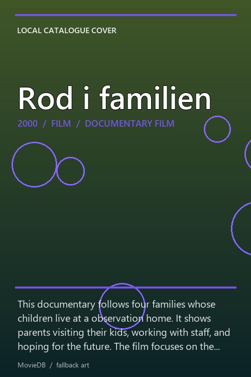 Rod i familien poster