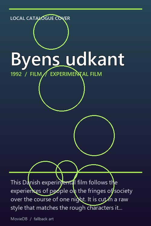 Byens udkant poster