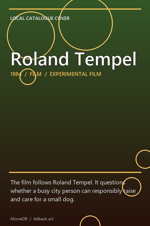 Roland Tempel poster