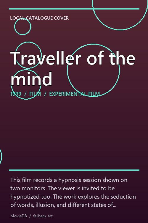 Traveller of the mind poster