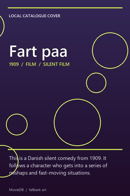 Fart paa poster