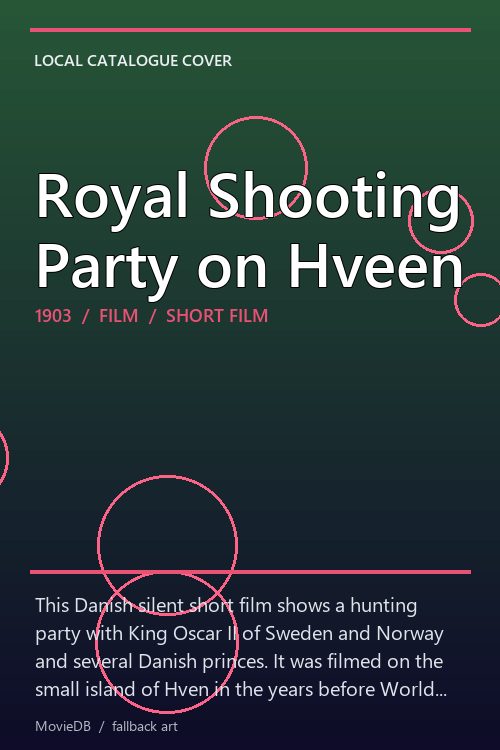 Royal Shooting Party on Hveen poster