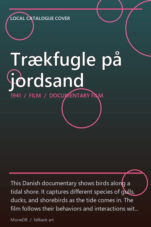 Trækfugle på jordsand poster