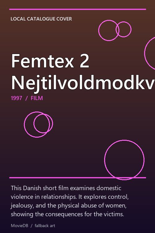 Femtex 2 Nejtilvoldmodkvinder poster