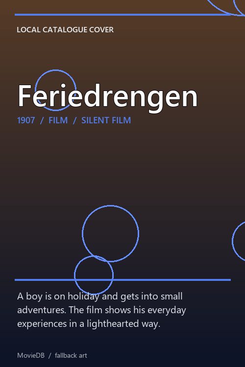 Feriedrengen poster