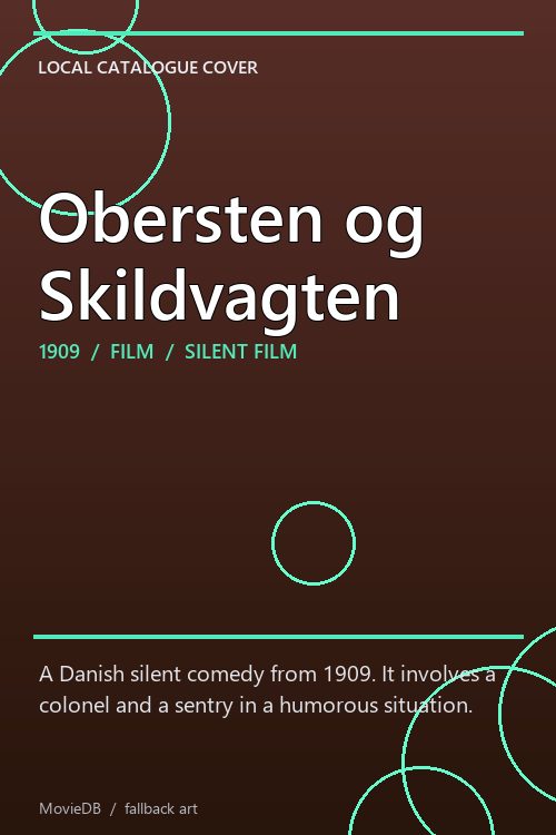 Obersten og Skildvagten poster