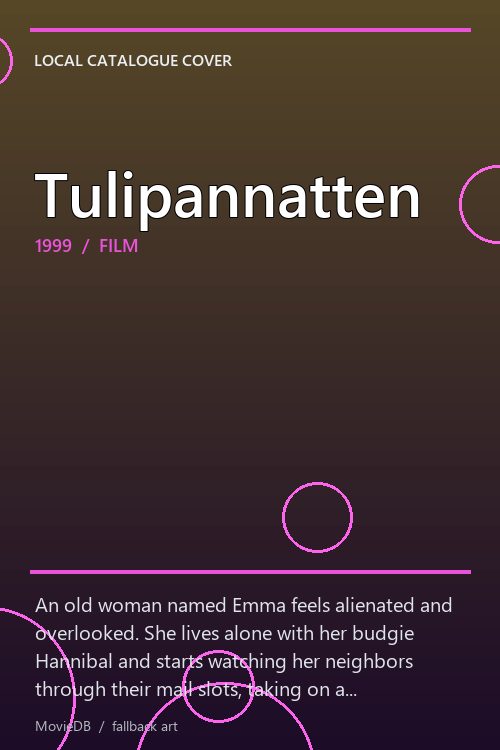 Tulipannatten poster