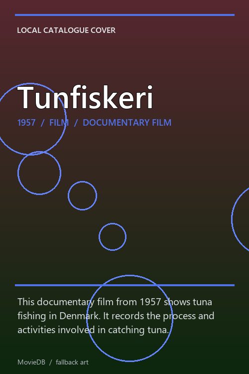 Tunfiskeri poster