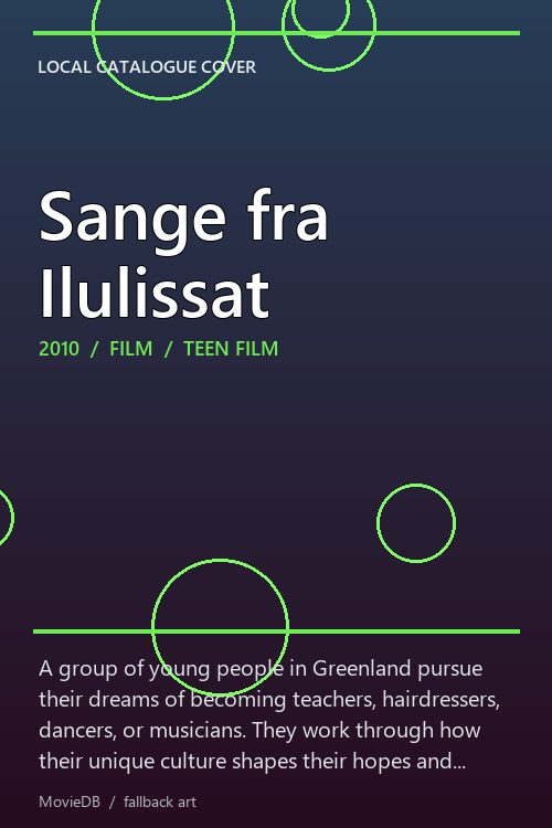 Sange fra Ilulissat poster