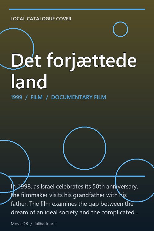 Det forjættede land poster