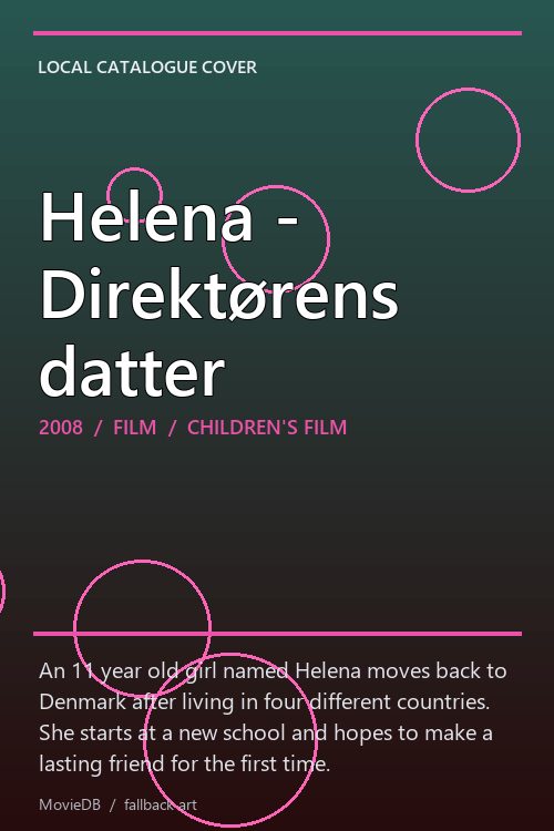 Helena - Direktørens datter poster