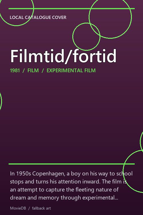 Filmtid/fortid poster