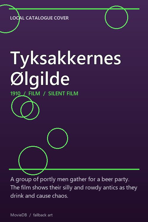 Tyksakkernes Ølgilde poster