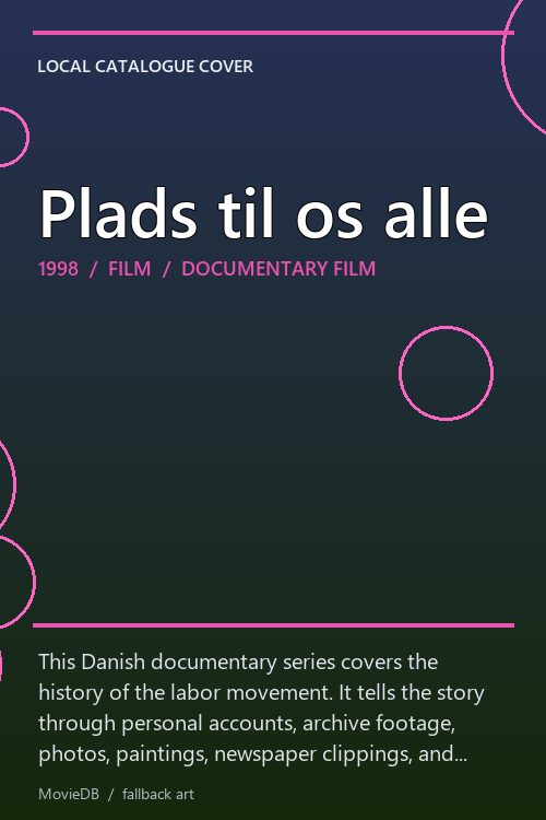 Plads til os alle poster