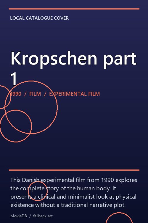 Kropschen part 1 poster