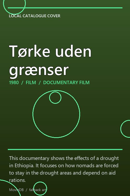 Tørke uden grænser poster