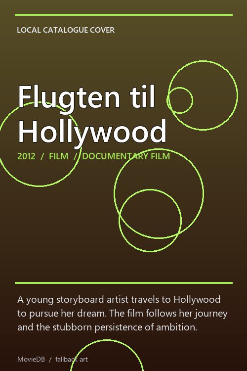 Flugten til Hollywood poster