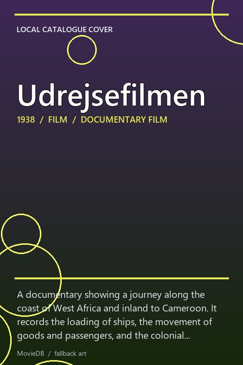 Udrejsefilmen poster