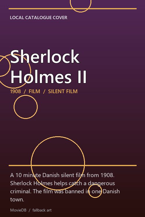 Sherlock Holmes II poster