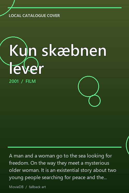 Kun skæbnen lever poster