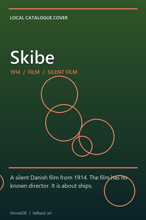 Skibe poster
