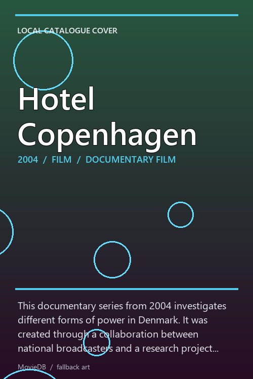 Hotel Copenhagen poster
