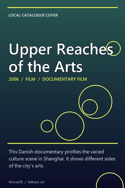 Upper Reaches of the Arts poster