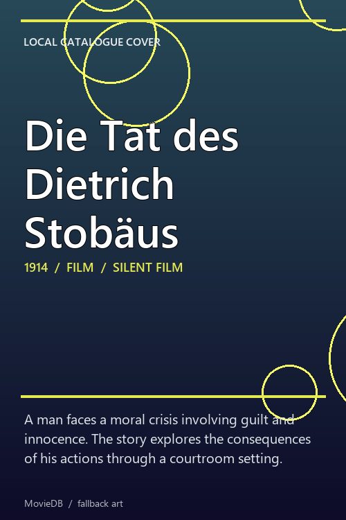 Die Tat des Dietrich Stobäus poster