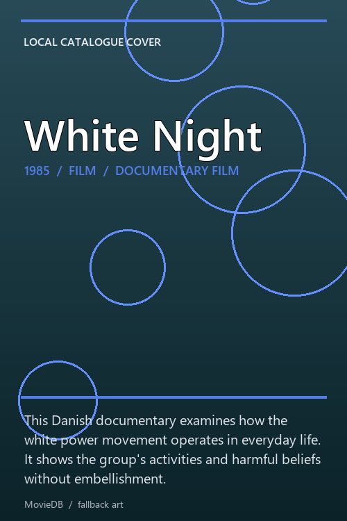 White Night poster