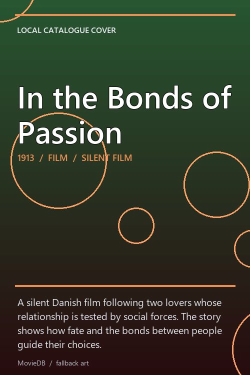 In the Bonds of Passion poster
